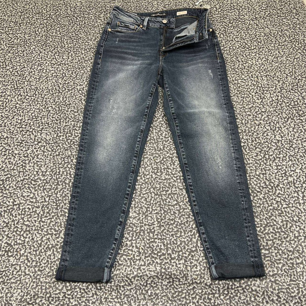 Mavi Cindy Jeans Women 27x26‎ Blue Faded Mom Denim Cuffed Pants Outdoor New